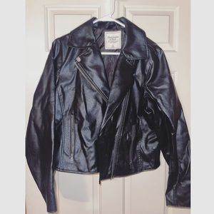 A&F Leather Jacket